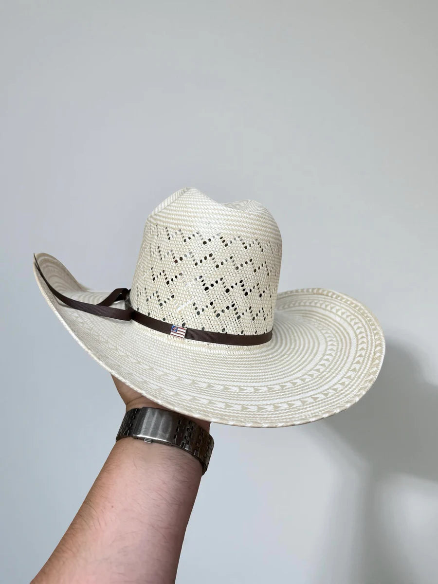 AMERICAN HAT COWBOY STRAW HAT 6200 S-MINN 2CCHOC