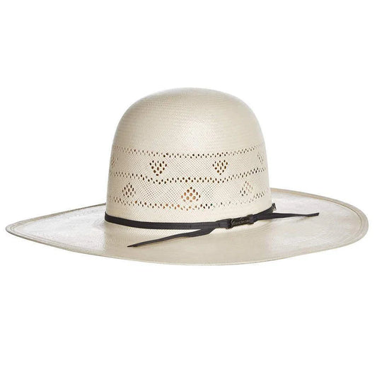 American Hats Double Triangle Vent 4 1/4in. Brim Open Crown 8200 S-CHL-2CSTEEL