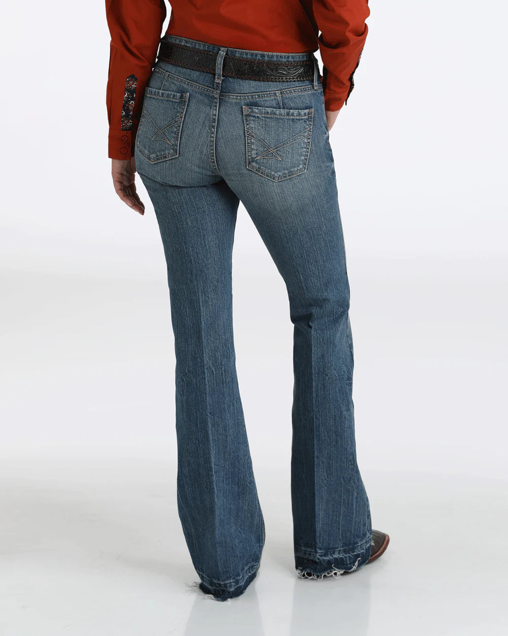 Cinch Women’s Lynden Slim trouser - Medium Stone MJ81454095