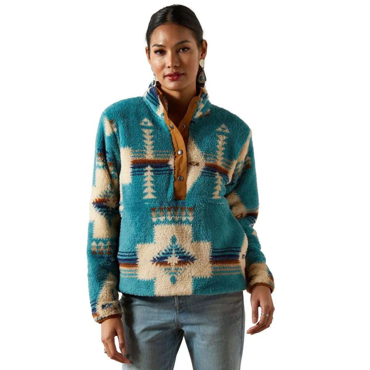Ariat Women's Berber Snap Front Sweatshirt 10062613