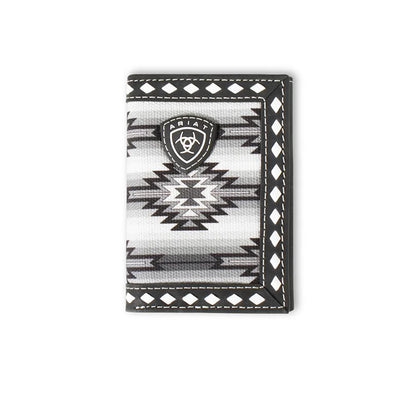 Ariat Trifold Diamond Southwest Wallet A3558901