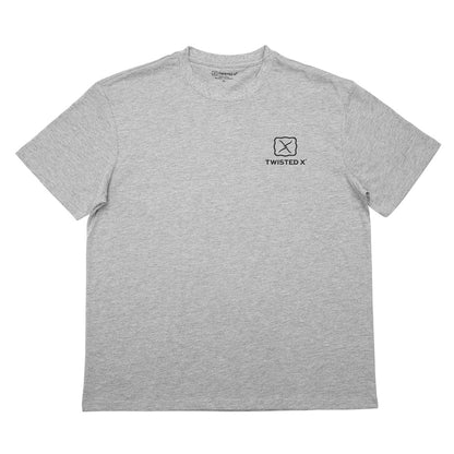 Twisted X Grey Horse T-Shirt TSHIRT003