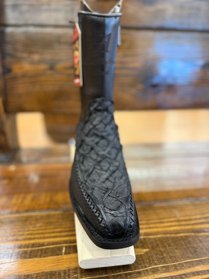 Los Altos Inverted Pirarucu Black Matte 7 Toe 57BFP1069