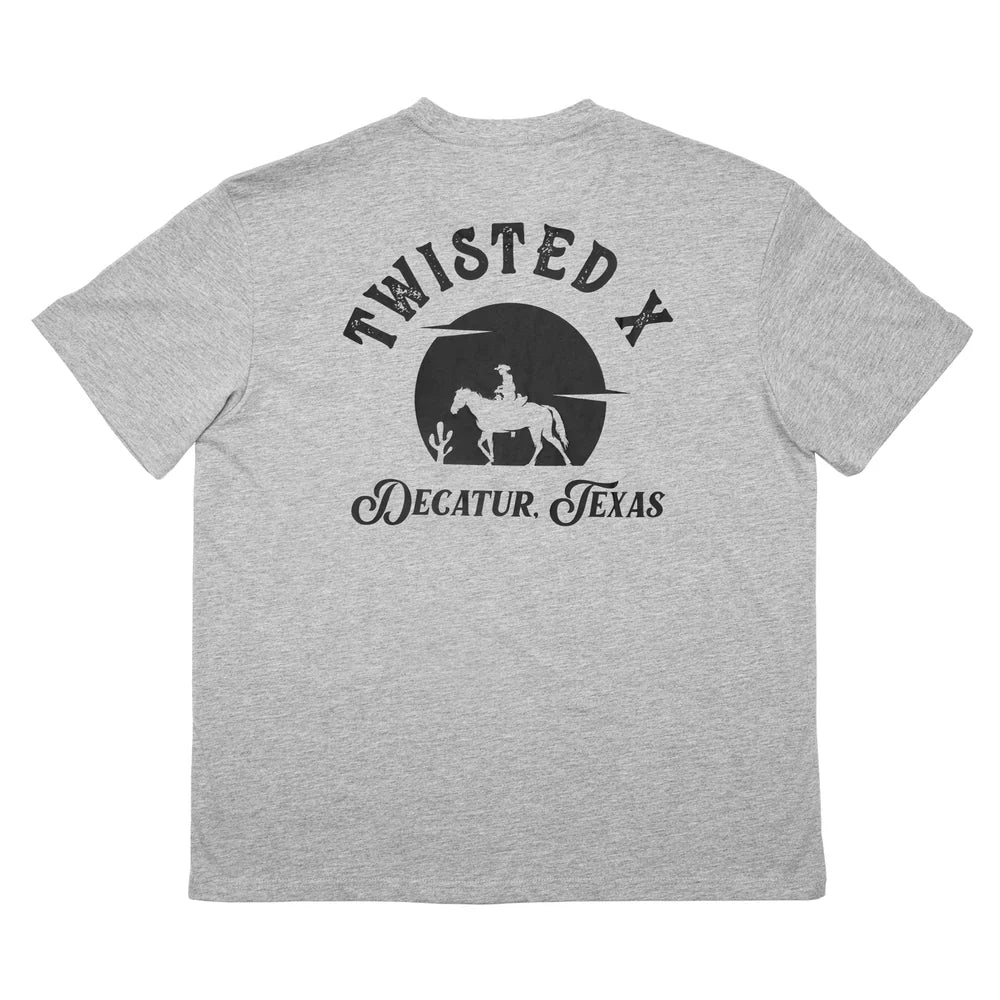 Twisted X Grey Horse T-Shirt TSHIRT003