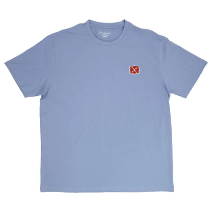 Twisted X Graphic Logo Slate Blue T-Shirt TSHIRT009