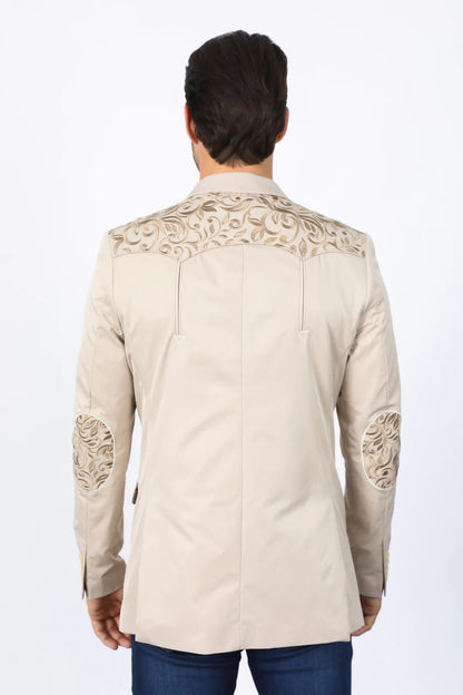 Platini Men’s Embroidery Fashion Blazer EBZ10139