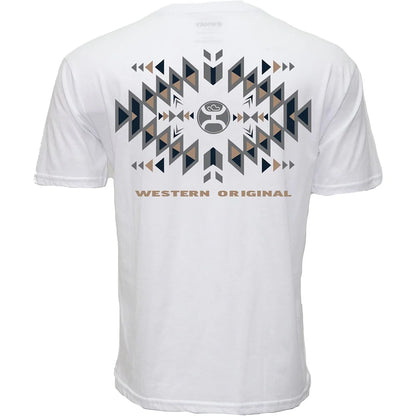 Hooey Eldorado Men’s White T-Shirt HT1887WH