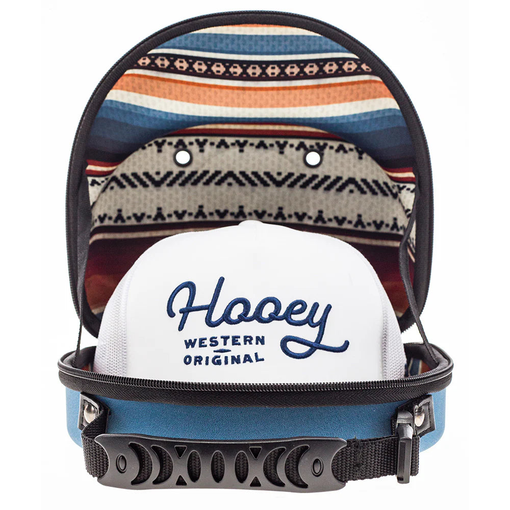 Hooey Cap Carrier Blue/Aztec Interior