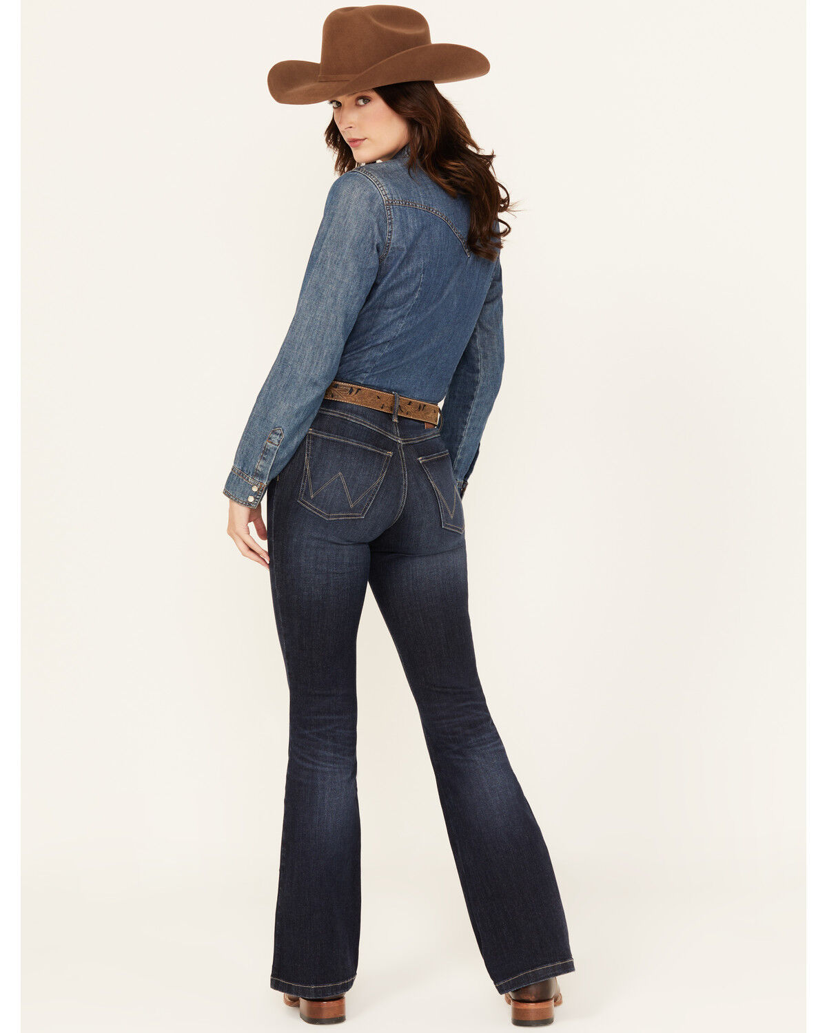 Wrangler High Rise Bespoke Flare Women’s Jeans 112359280