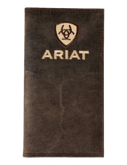 Ariat Rodeo Crazy Horse Brown Wallet A3556502