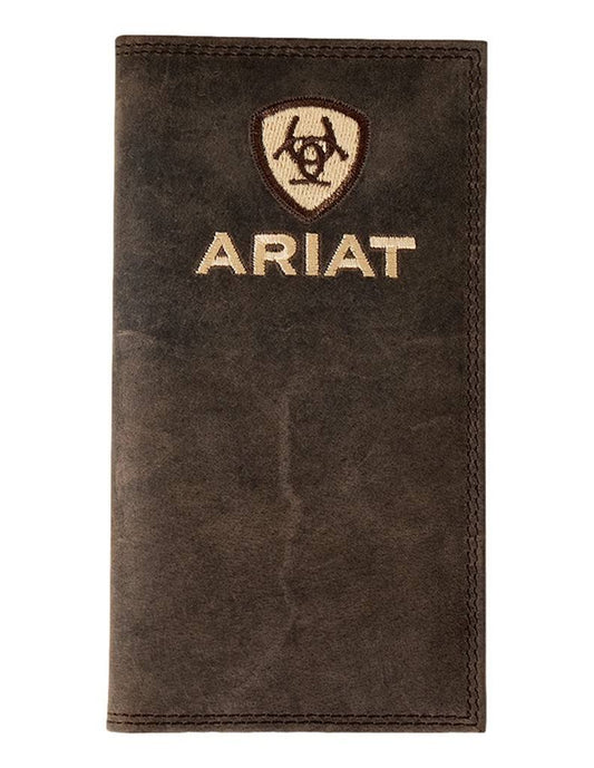 Ariat Rodeo Crazy Horse Brown Wallet A3556502