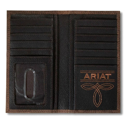 Ariat Rodeo Crazy Horse Brown Wallet A3556502