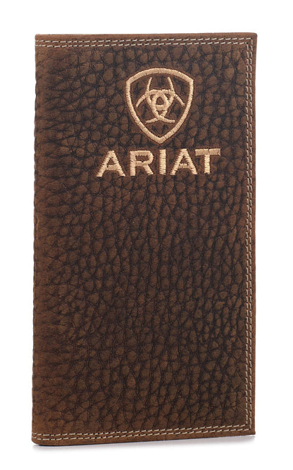 Ariat Bull Hide Embroidered Rodeo Wallet A3555902