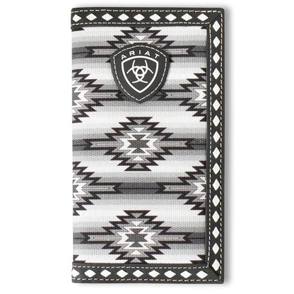 Ariat Diamond Southwest Fabric Rodeo Wallet