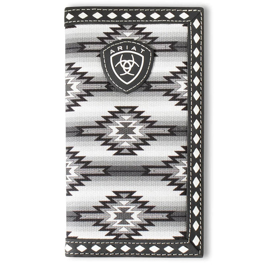 Ariat Diamond Southwest Fabric Rodeo Wallet
