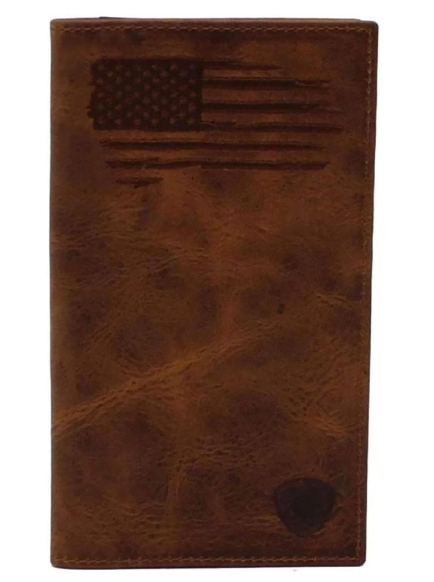 Ariat Distressed USA Flag Rodeo Wallet A3545802