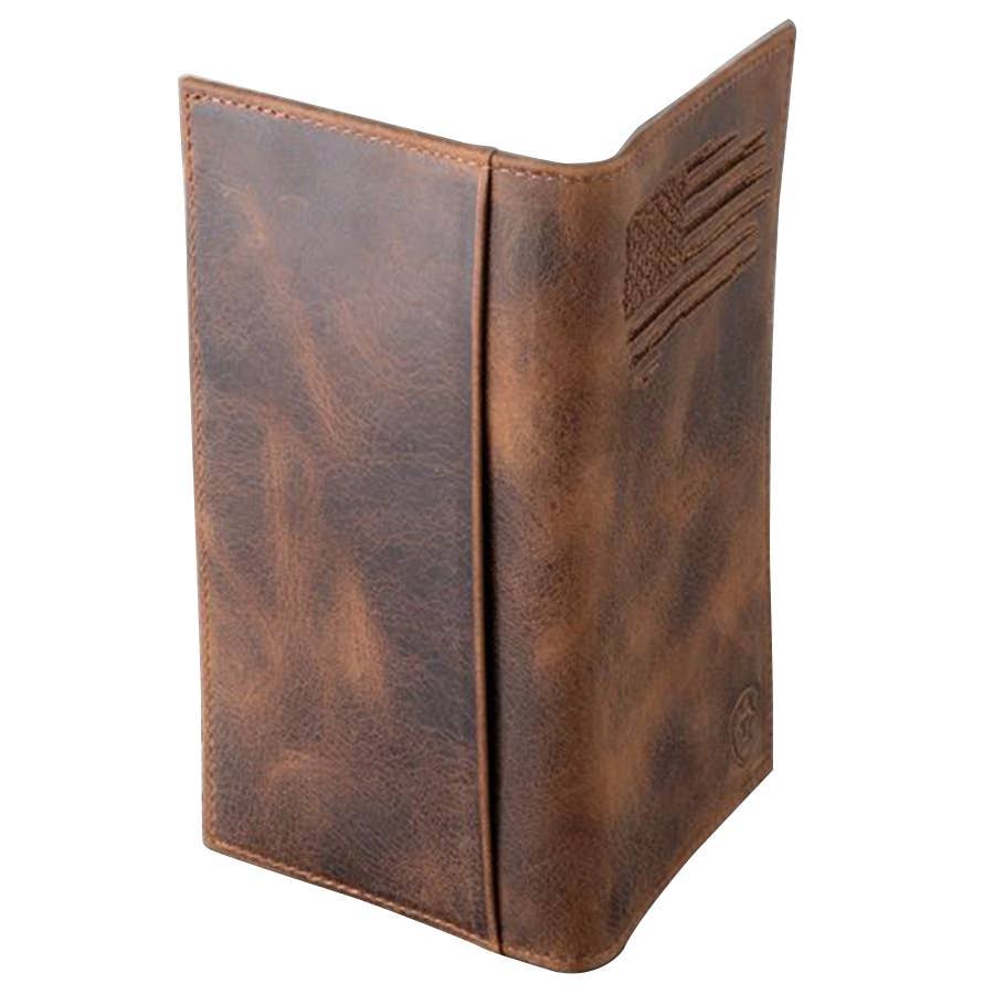 Ariat Distressed USA Flag Rodeo Wallet A3545802