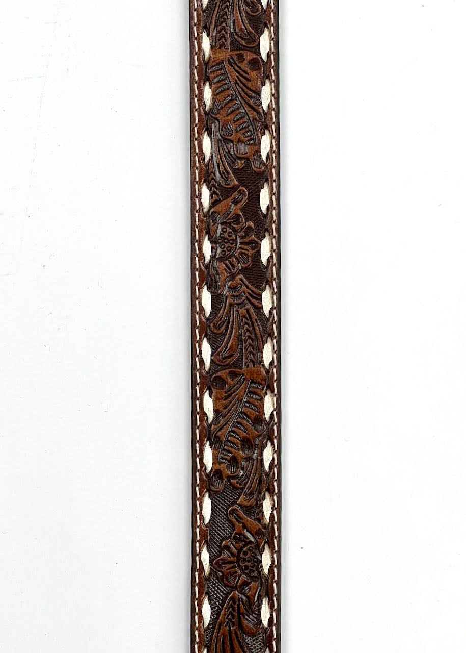 Ariat Boy's Floral Brown Belt