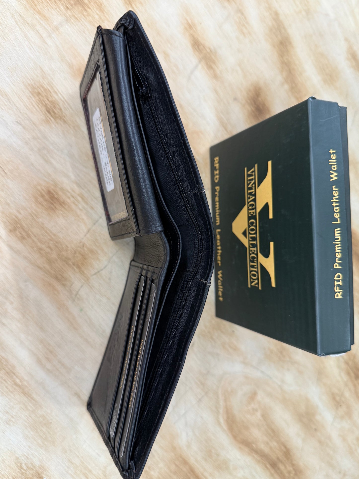 Vintage Collection Black Men’s Wallet