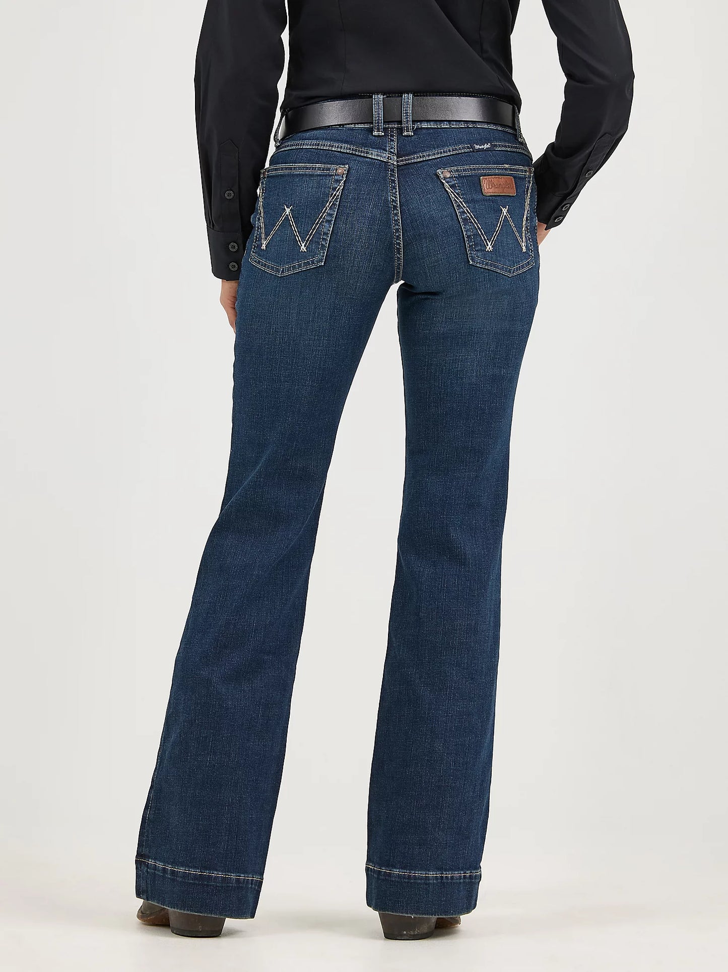 Wrangler Women’s Retro Mae Wide Leg Trouser Jean