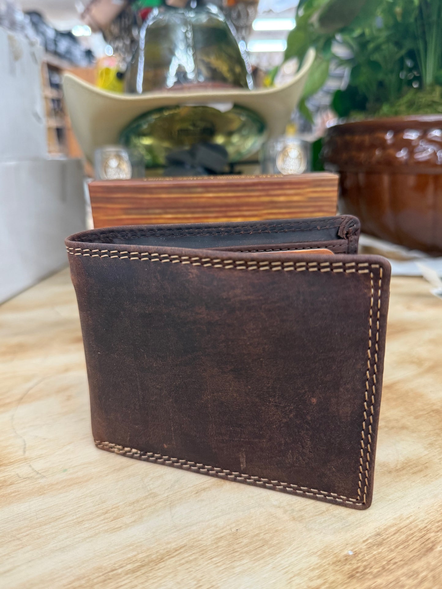 Vintage Collection Leather Brown Men’s Wallet