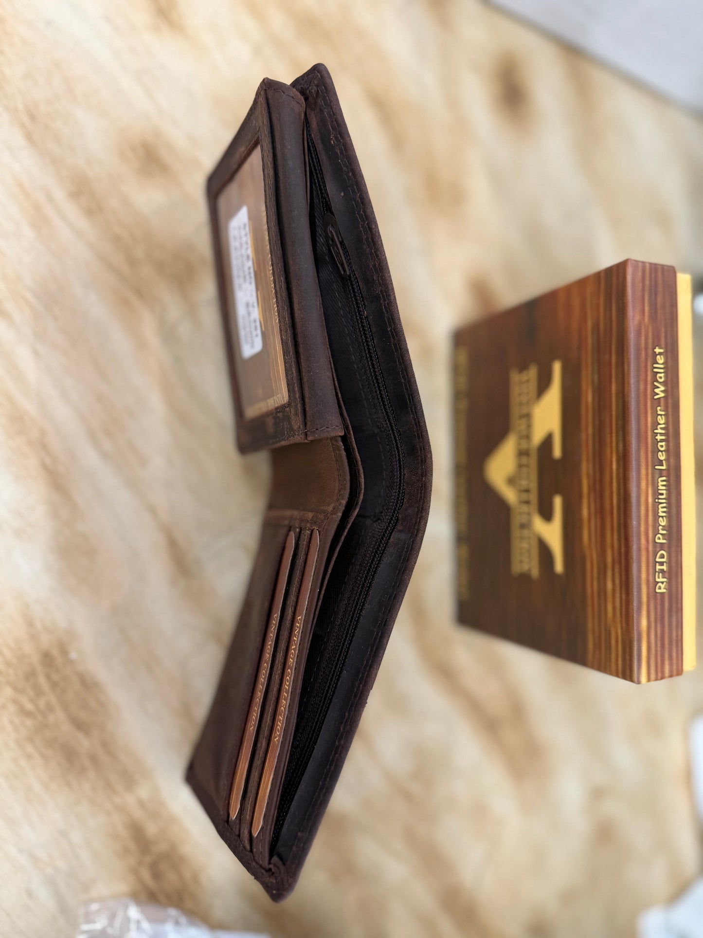 Vintage Collection Leather Brown Men’s Wallet