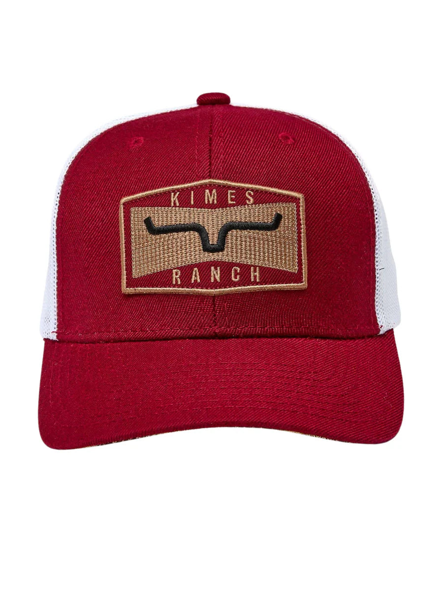Kimes Railway Burgundy Cap