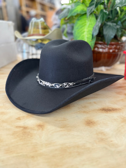 Men’s Black Felt Hat
