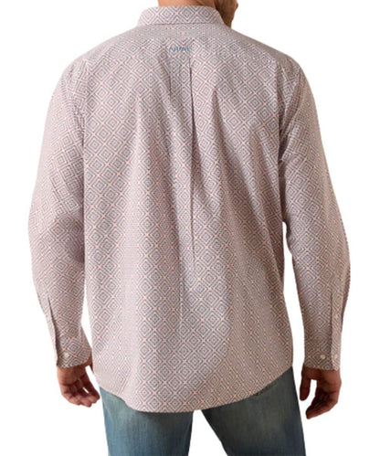 Ariat Men's Tiernan LS Shirt With Geo Print 10071609