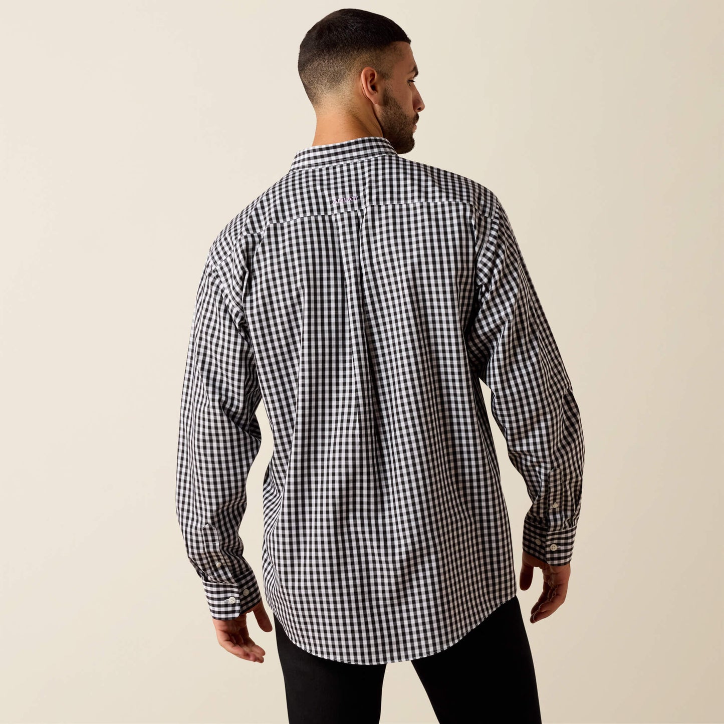 Ariat Men’s Wrinkle Free Langston Classic Fit Shirt 10071755