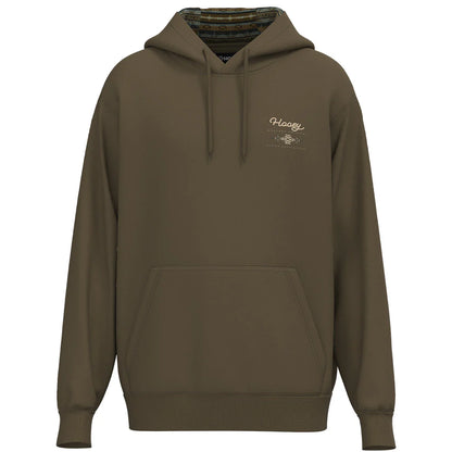 Hooey "Peyote" Brown W/Cream  Logo Hoody HH1378BR