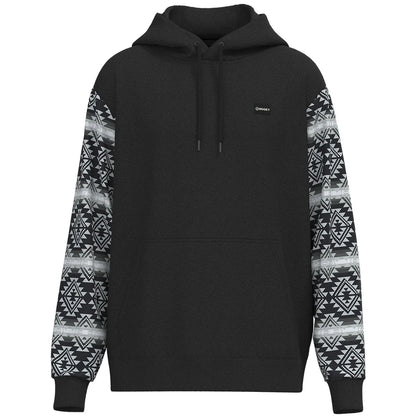 Hooey "Legendary Polar Fleece" Black W/Aztec Hoody HH1339BKAZ