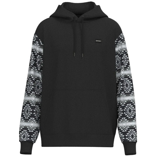 Hooey "Legendary Polar Fleece" Black W/Aztec Hoody HH1339BKAZ