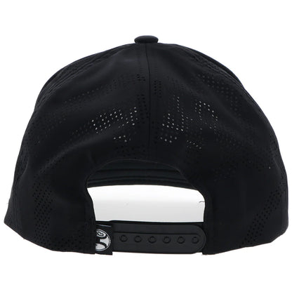 Hooey "OG" Hooey Hat Black W/ White Stitching 2560T-BK