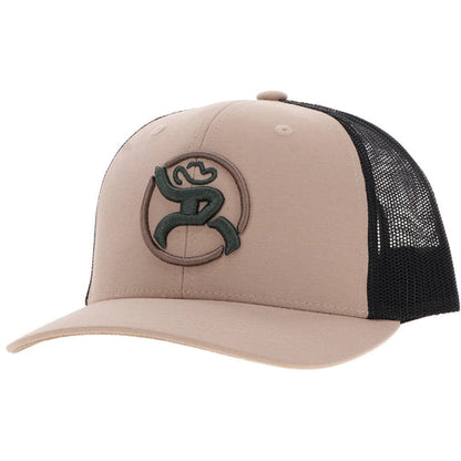 HOOEY "STRAP" ROUGHY HAT TAN/BLACK