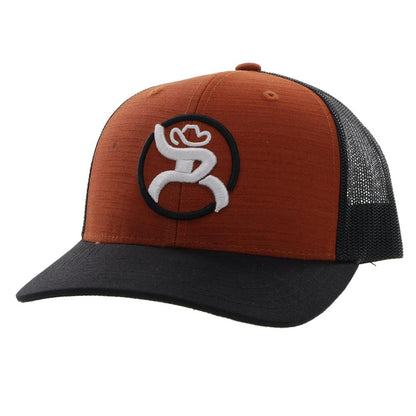 Hooey “Strap” Roughy Rust/Black Hat