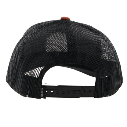 Hooey “Strap” Roughy Rust/Black Hat