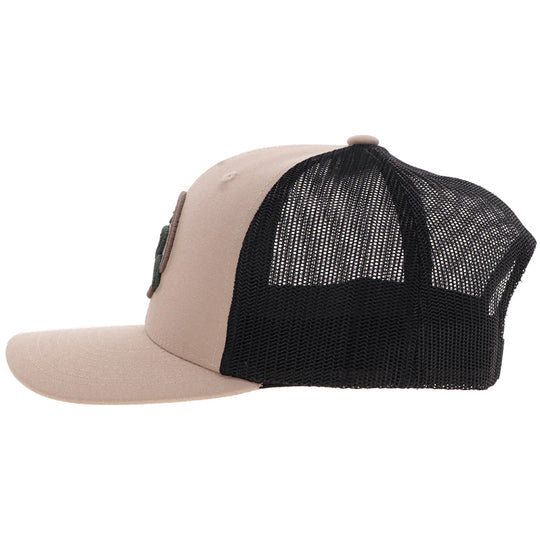 HOOEY "STRAP" ROUGHY HAT TAN/BLACK
