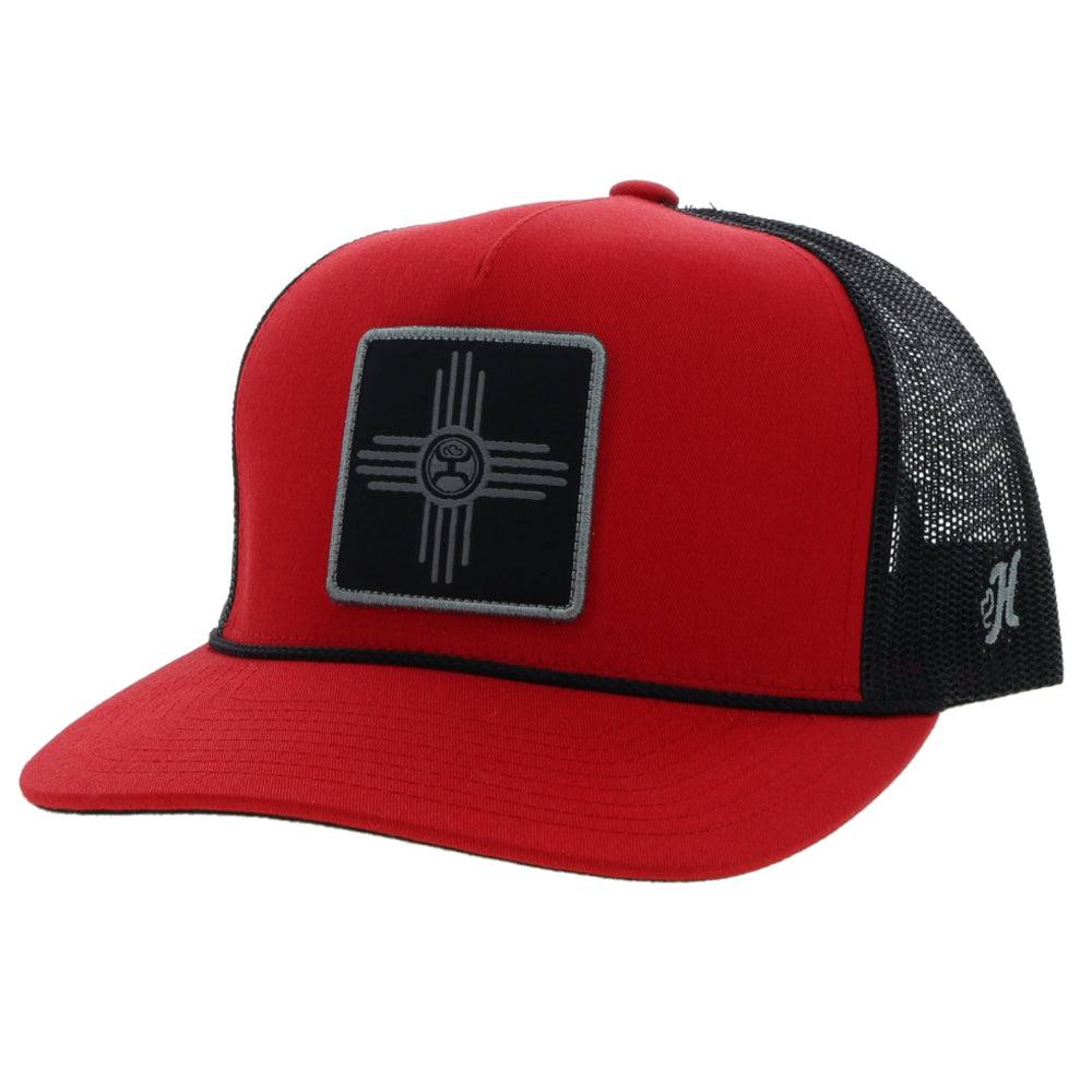 Hooey “Zia” Red/Black SnapBack Hat