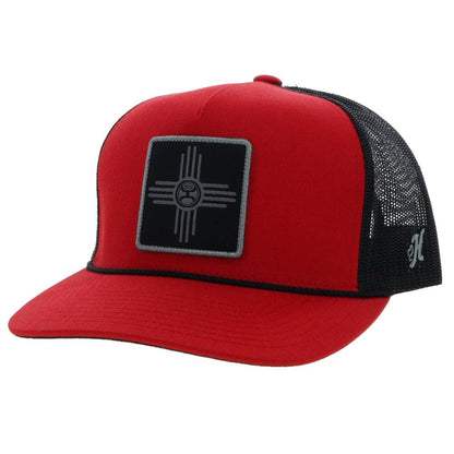 Hooey “Zia” Red/Black SnapBack Hat