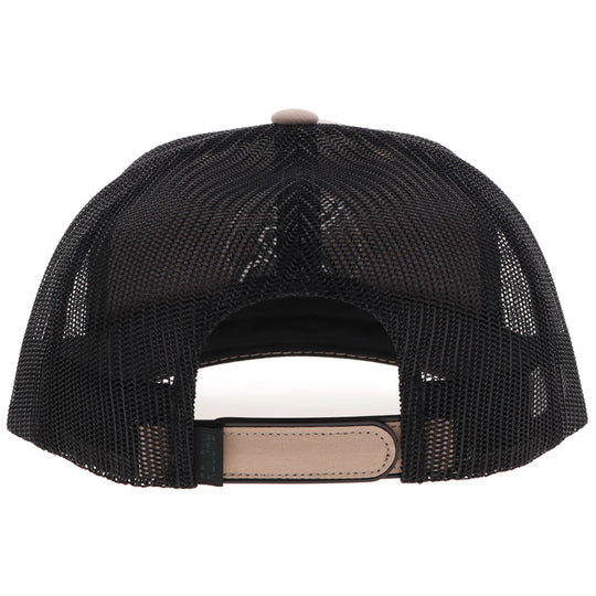 HOOEY "STRAP" ROUGHY HAT TAN/BLACK