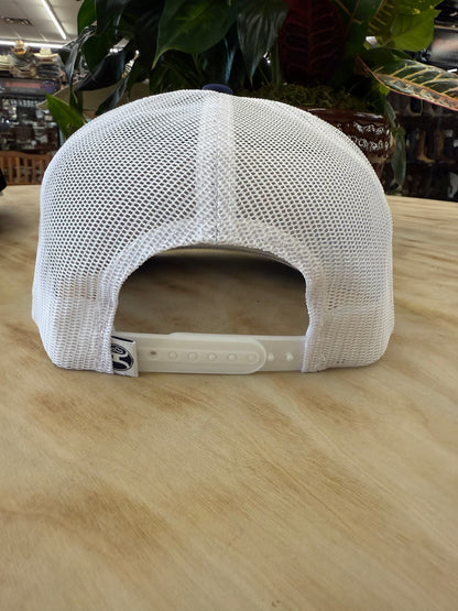 Hooey Rank Stock Navy/White With White Stitching Men’s Hat