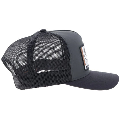 HOOEY "SUDAN" CHARCOAL/BLACK
