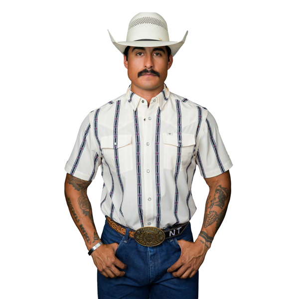 Ferrell  Men's The Outlaw Short Sleeve Snap Shirt FPS1026046