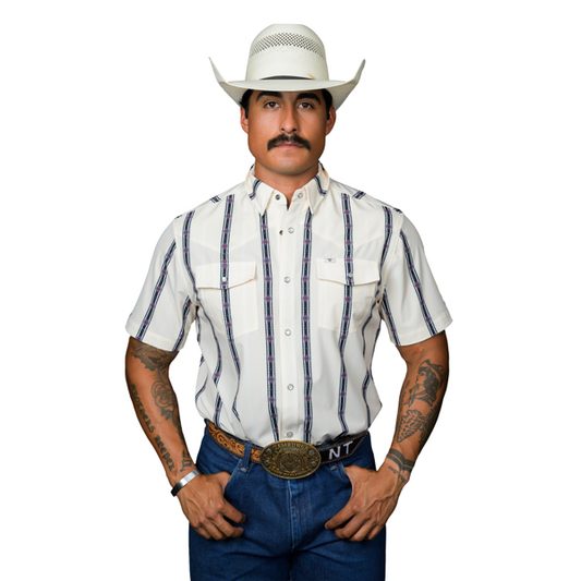 Ferrell  Men's The Outlaw Short Sleeve Snap Shirt FPS1026046