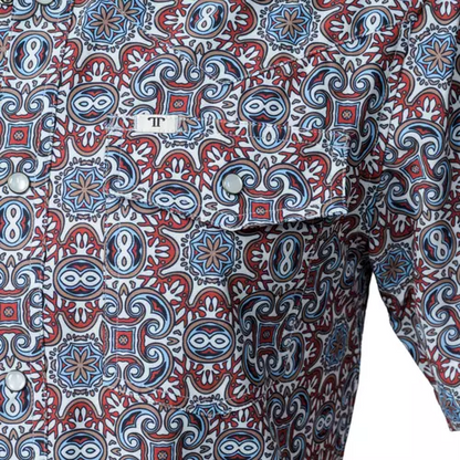 Ferrell Mens The Bennett Snap Button Up Shirt FPS1026011