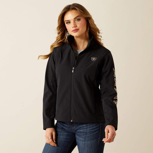 Ariat Logo Softshell Womens Canceled Carry Black Jacket 10062308