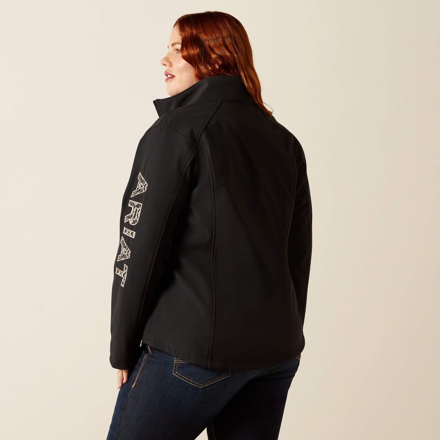 Ariat Logo Softshell Womens Canceled Carry Black Jacket 10062308