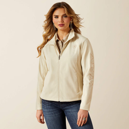 Ariat Logo Softshell Women’s Canceled Carry Oyster Grey Jacket 10062306