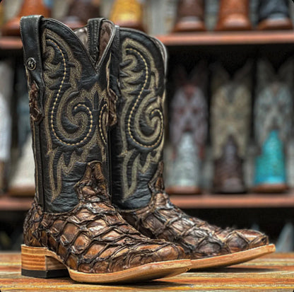 Tanner Mark Men’s Genuine Monster Fish Brown TMX201307